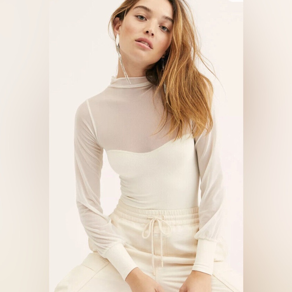 Sheer Sweetheart Blouse